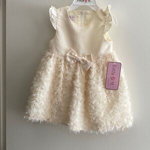 Katie May Cream Formal Kids Dress